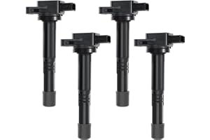 Frankberg 4x Bobines d'allumage Compatibles avec Accord VII 2.0L 2.4L 2003-2007 Accord VII Tourer 2.0L 2.4L 2003-2008 Civic VII Hatchback Stream Remplacer# 30520-PNA-007