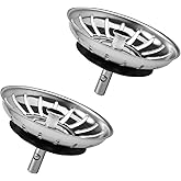 2 Pieces Trash Stainless Steel Siphon Strainer 8 Cm Sink Sink Strainer Sink Expense Strainer