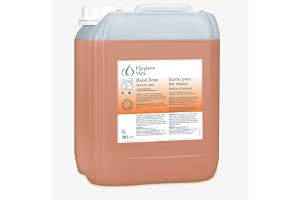 Hygiene VOS Gräddtvål Aprikos 10 liter mild tvättlotion Tvålkräm för alla vanliga tryckdispensersystem och tvåldispenser.