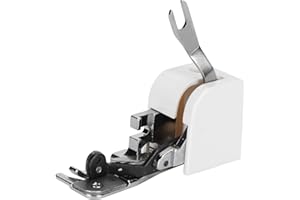 CERLINGWEE Side Cutter Pressing Foot, False Overlock Presser Foot Household Multifunctional Trimming Cutter Replacement Parts for Sewing Machine Trimming and Overlocking