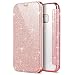 Produktbild Galaxy S8 Plus Hülle,Galaxy S8 Plus PU Leder Klapphülle Lederhülle,Surakey Handyhülle Samsung Galaxy S8 Plus PU Leder Wallet Tasche Brieftasche Schutzhülle,Luxus Bling Strass Glitzer Handys Schutz Handys Schutz Hülle PU Leder Flip Hülle Ledertasche im Bookstyle Cover Schale Weiche Silikon Etui Karten Slot und Magnetverschluß Etui Handytasche Flip Wallet Case Kunstleder Tasche Cover für Samsung Galaxy S8 Plus, Rose Gold
