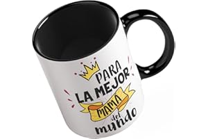 Ropa4 Taza de Cerámica para la Mejor Mama del Mundo