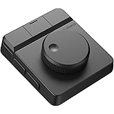 ULANZI D100H Video Editing Keyboard with Dial Knob Wireless Bluetooth | 7 in 1 Power Customizable Macro Keypad Controller wit
