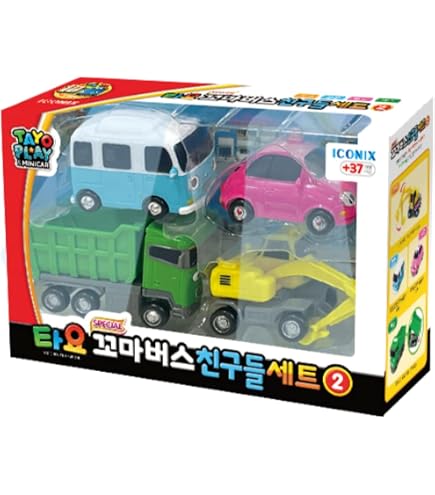 MINI TAYO'S FRIENDS 4 (3RD, AIR/PEANUT/KINDER/SHINE) - TYT-116005