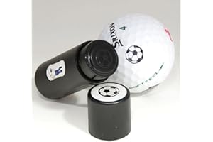 D B Spares Football Design Golf Ball Stamper Stamp Marker Personalize your Golf Balls