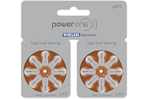 VARTA Power One Lot de 60 + 20 piles pour appareils auditifs 312MF