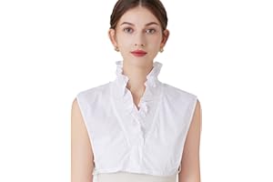 XEPST 1 x kołnierzyk bluzki, stójka, wkładka kołnierza, dekolt w serek, wkładka damska, odpinana połowa koszulki, bluzka, pół fałszywa, odpinany kołnierz, damski top