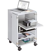 Multimediawagen | Mobil | 3 Fachböden | HxBxT 960 x 550 x 550 mm | OFFICE AKKTIV - Beamerwagen Computermöbel…