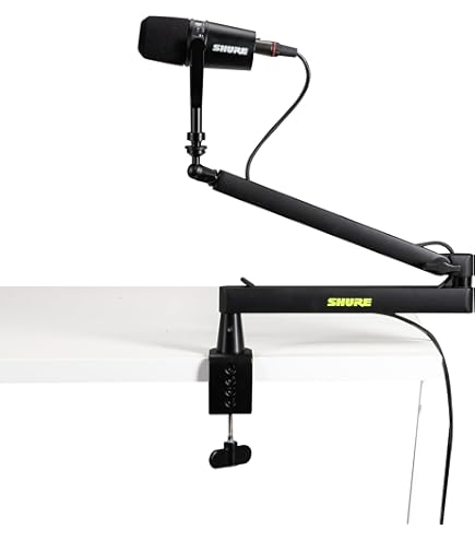 【2点セット】SHURE SM7B /GATOR Shure by Gator Shure by Gator Compact, Low Profile Mic Stand with Single-Section