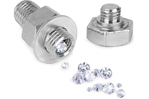 MYMEALIVOS Bolt Safe with Completely Realistic Texture，Clever Design for Diversion Hiding Valuable Items, Fake Bolt Diversion Safe-Sliver