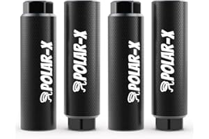 VOLO.FREEDOM TO FLY Volo Polar-X Bike Pegs for 3/8 Inch Solid Axles BMX Accessories Rear Front Foot Resting Street Stunt Aluminum alloy Non-Slip Light Weight Bicycle Kids Cycling Scooter