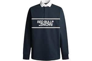 Red Bull Racing X Pepe Jeans RBR Logo Reflect Panel Rugby Shirt Polo Hombre (Pack de 1)