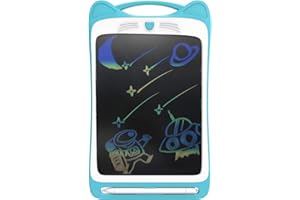 CYBERNOVA Colorful 12 Inch LCD Writing Tablet, Portable Electronic Doodle pad eWriter Graphics Tablet with Lock Switch Handwriting Drawing Tablet Suitable for Kids (Built in 1 Battery) (blue)