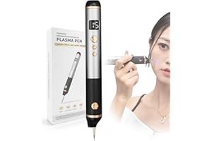 HKJPLVF Penna Al Plasma Laser A 15 Livelli,Rimozione Di Lentiggini, Verruche,Macchie Fisiche,Penna Per La Rimozione Di Escrescenze Cutanee, Per Labbra,Mani,Occhi,Collo,Viso,Testa,Naso,Non Danneggia La Pelle