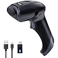 OSCAR UniBar II BT 2D QR 1D | 3-in-1 Wireless Bluetooth 5.0 | 100,000 Memory | Android, iOS, MacOS, Windows | 2D 1D QRCode Barcode Scanner | Scan QR Code from Mobile Phone | USB Dongle/Bluetooth/Wired