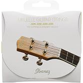 IBANEZ 4 String Sopran/Konser Ukulele i&ccedil;in Tel Seti - .025/.032/.036/.028 Siyah Naylon (IUKS4)