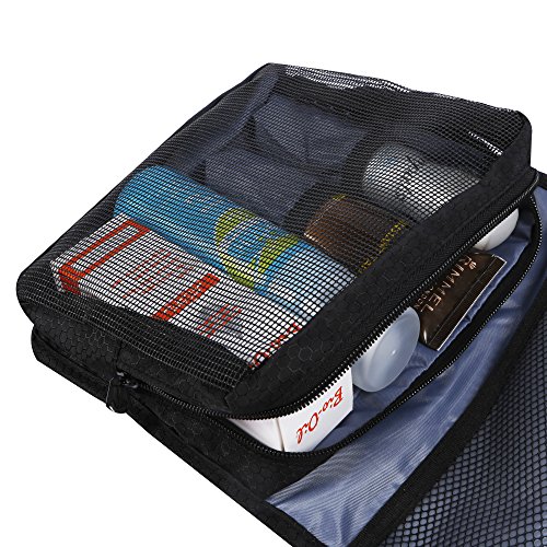 Kulturbeutel – Kulturtasche – Kosmetiktasche – Reise-Waschtasche – Wasserdicht – Faltbar – zum Aufhängen – lebenslange Garantie – Safe Hands Travel - 7