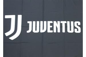 Bandiera grande logo scacchi Juventus 100x140 cm Flag Juve Prodotto Ufficiale