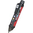 moobody UT12E AC Voltage Meter 24V-1000V Non-Contact Portable Tester Pen Socket Volt Current Electric Test Pencil with Sound and Light Alarm and LED Flashlight Vibration