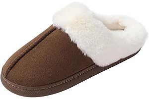 JOMIX Kapcie Damskie Zimowe Ciepłe Kapcie Damskie Zamknięte Pluszowe Kapcie
