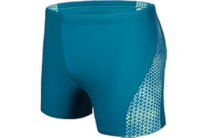 AMZSPORT Bañador de Hombre Secado Rápido Bañadores Boxer con Cordón
