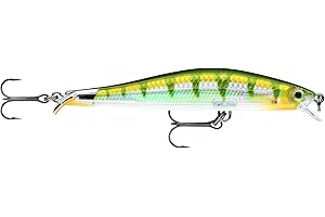 Rapala - Esca da Pesca Artificiale Spinning Ripstop - Esca di Simulazione per Pesca in Acqua Dolce con Doppio Labbro - Profondità di Nuoto 1.3-1.6m - Prodotta in Estonia