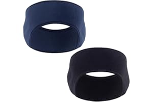 GOFRIEND Fleece Ear Warmers Headband/Ear Muffs Winter Headbands for Adults Men & Women, Stay Warm & Cozy with our Thermal Polar Fleece & Performance Stretch