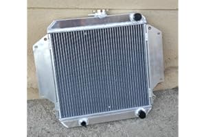 FSMOTO Aluminium-Kühler für Su-zu-ki Jim-ny San-tana Samurai SJ413 1.3L MT 1984-1998 JA51 1300 SJ410