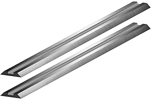 ALMIPEX 2 Stück HSS Hobelmesser Ersatzmesser 82 x 5,5 x 1 mm