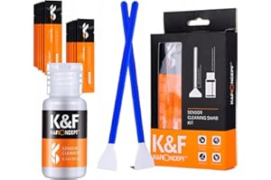 K&&F Concept firmowy DUŻY Zestaw Czyszczący do Matrycy Aparatu i Kamery Full FRAME 10x pen patyczek 24mm