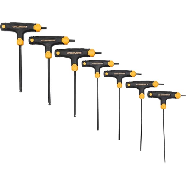 GEARWRENCH 7 Piece T-Handle Torx Key Set - 83517 : Amazon.in: Home