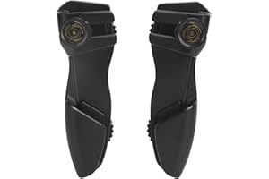 fasient1 Contrôleur de Jeu Mobile, sans Délai Contrôleur de Poignée de Jeu Mobile Antidérapant à Six Doigts Poignée de Manette de Jeu Bouton de Visée Déclencheur de Bouton de Tir pour PUBG