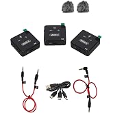 Midex CM2 Wireless Wireless Dual Camera Microphone (Phone Computer Mixer Sound Card Camera)