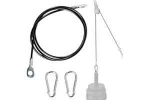 FAVUIT Gym Kabel Draht Fitnessgerät Stahlseil Kabelzug Fitness Stahlkabel Gymnastikkabel aus Stahl Stahldraht Seil Fitnessgeräte für Zuhause Latzug Krafttraining Home Gym Riemenscheibensystem