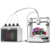 Creality SPARKX i7 Color Combo 3D Printer, AI 3D Modeling from Photos, Multicolor Printing, Auto Leveling, Desktop FDM 3D Pri