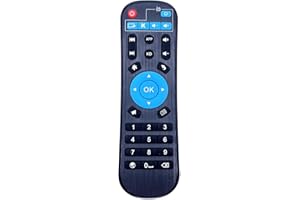 JZK Télécommande universelle de rechange pour T95, T95 MAX, T9, Q Plus, T95Z, H96 MAX, X96, MX10, MXQ, X88, T95 MAX+