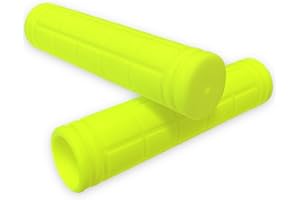 VIAUMBR Manopole MTB Antiscivolo Morbide Manopole per Bicicletta Impugnature Bici Tandem Mountain Bike BMX City Bike Monopattino 120MM