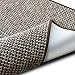 Produktbild casa pura Teppich Sansibar | Pflegeleichtes Bouclé | Viele Größen | für Flur, Wohnzimmer, Esszimmer, Küche, Schlafzimmer, Büro | gekettelt (Braun - 80x150 cm)