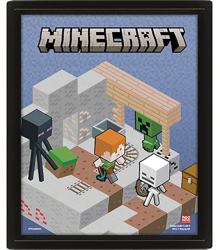 46301 - MAXI MINECRAFT FUNTAGE GR.100 MAXI+ (RIGATURA 1R) - PANINI