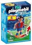 Con figuras y accesorios Playmobil - Futbolista España (68960)