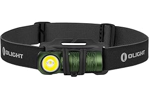 OLIGHT OLlGHT Perun 2 Mini Lampe Frontale Puissante Rechargeable 1100 Lumens Portée 150m Lumière Eclairage Blanc et Rouge EDC Torche pour Camping,Jogging,Randonee