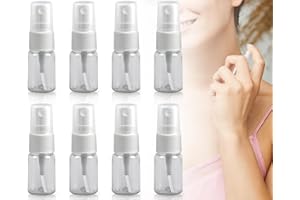 ZoeTekway 8 pcs 10ml spray bottle small, Cosmetic atomizer spray bottle, Portable small spray bottles to fill, perfume atomizer, mini spray bottle
