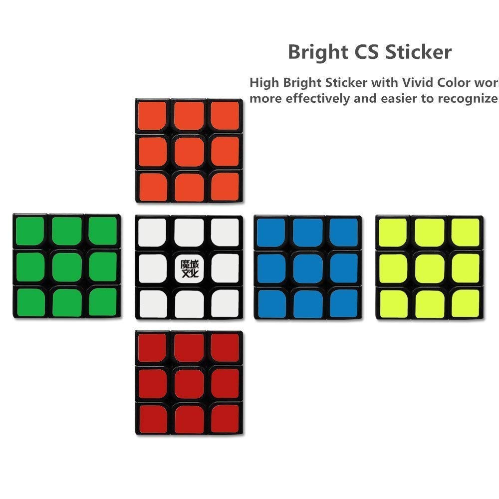 Roxenda Moyu Aolong Profesional Cubo Mágico 3x3x3 Puzzle Cubo de la Velocidad V2 Juguetes clásicos - Imagen 10