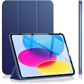iPad 11.Nesil A16 11in&ccedil;/10.Nesil 10.9 in&ccedil; Uyumlu Kılıf - Uyku Modlu ve Darbeye Dayanıklı Kaplama (Lacivert, iPad 11.Nesil A16