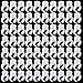 Approx.100pcs Eyelash Extension Disposable Glue Holder Rings M