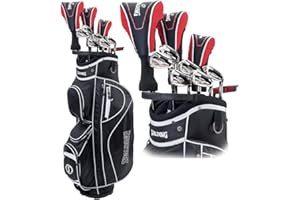 Spalding SX35 Premium - Set da golf da uomo, mano destra, colore: grafite
