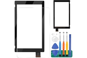 SRJTEK Für Nintendo Switch Touchscreen Ersatz HAC-001 (-01) Digitizer Sensor V2 Touch Digitizer Panel Glas Reparaturteile Kits (V2 HAC-001 (-01) Touchscreen)