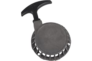 MADEZZ Recoil Pull Starter, Mini Alloy Pull Starter Engine Handle Part Recoil Start for ATV 49CC Pocket Bike Minimoto Quad.--for pocket bike pull start pocket bike starter luyuan 40cc mini bike starter