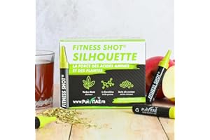 PUR VITAE WOD NUTRITION L-Carnitine, Yerba Maté, Baie de sureau - FITNESS SHOT® Silhouette | Résultats fiables | Très concentré | 1 ampoule par jour pendant 32 jours | Fabriqué en France.