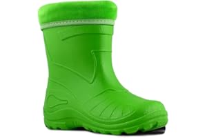 KOLMAX superleichte EVA Kinder Gummistiefel gefüttert 050